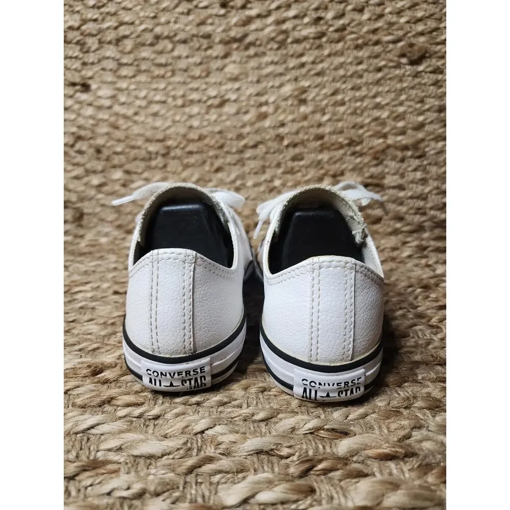 Converse Chuck Taylor All Star Low Top OX White Shoes Juniors 3 Women's 5 School